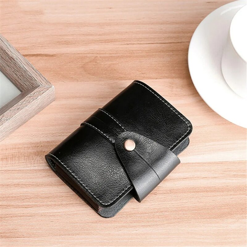 หนัง Pu แฟชั่น Dompet Koin Hasp Mini Slim กระเป๋าเด็กกระเป๋าเหรียญกระเป๋าสตางค์กระเป๋าเก็บบัตรกระเป๋าสตางค์ผู้หญิงกระเป๋าใส่เศษเหรียญ