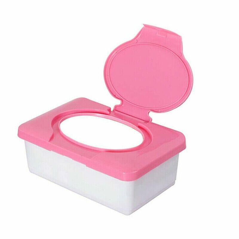 1PC New Holder Container Holder Accessories Home Tissue Baby Wipes Paper Case Wet Tissue Box
