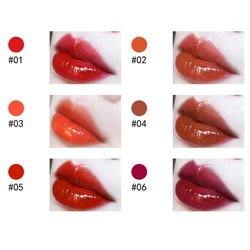 Moisturizing Lip Gloss Long Lasting Easy Wear Vintage Retro Liquid Lipstick Cosmetics Makeup Supplies