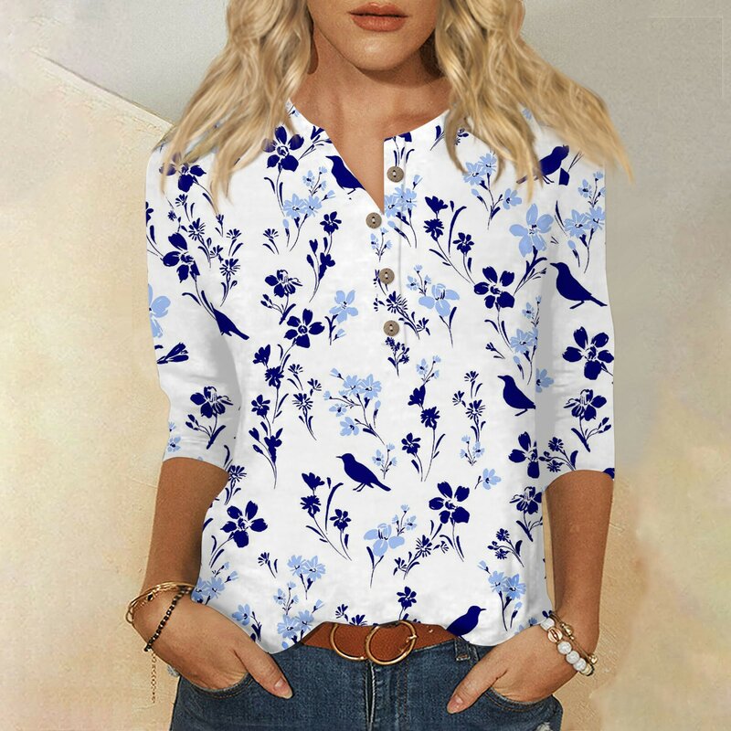 Женская футболка с принтом в стиле Харадзюку, летняя дизайнерская Повседневная Свободная футболка с коротким рукавом и круглым вырезом, топ, 2024