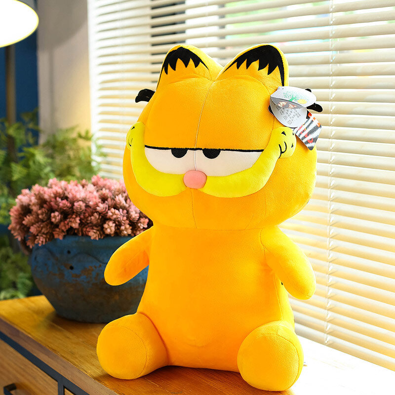Kawaii Genuine Garfield Super Smooth e Cute peluche Doll Toy Room Decoration regalo di compleanno per bambini