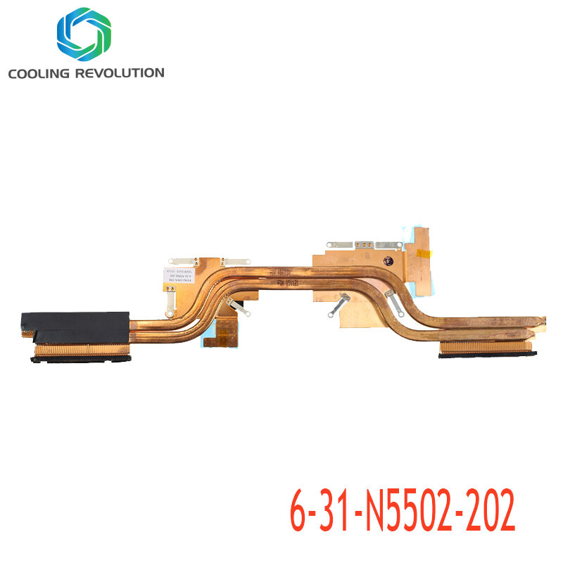 Dissipador de calor do portátil para clevo n5502 6-31-n5502-202