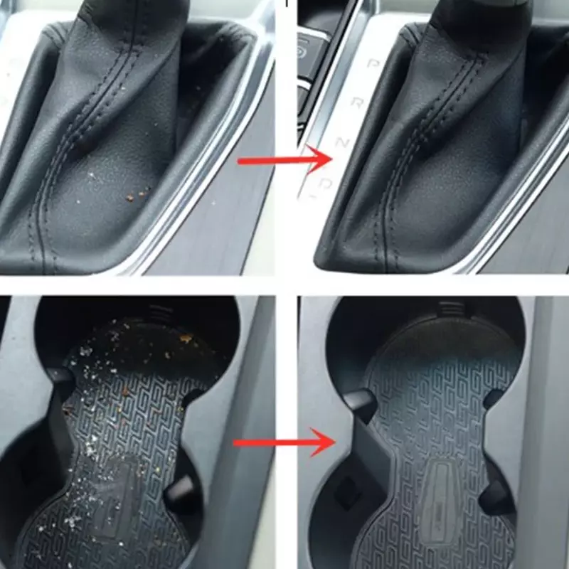 แผ่นทำความสะอาดภายในรถยนต์อุปกรณ์ทำความสะอาดผงกาวเจลทำความสะอาดล้างรถโคลน