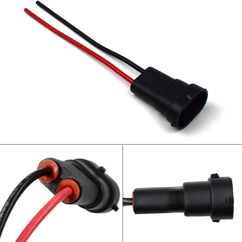 Waterdichte H11 H9 H8 880 H16JP Plug Wire Base Bulb Socket Kabel Auto-onderdelen