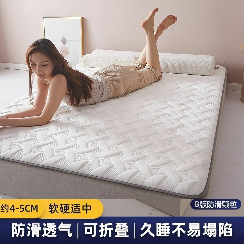 Ultra Soft ที่นอนพับคู่ญี่ปุ่น Tatami ที่นอนสำหรับเตียง Queen King ขนาด Home Design เฟอร์นิเจอร์ห้องนอนที่นอน Pad