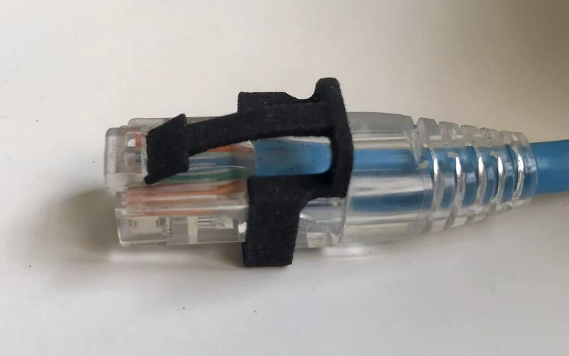 Replaceable RJ45 Plug Latch, for RJ45 Cable repaire, Conbeone