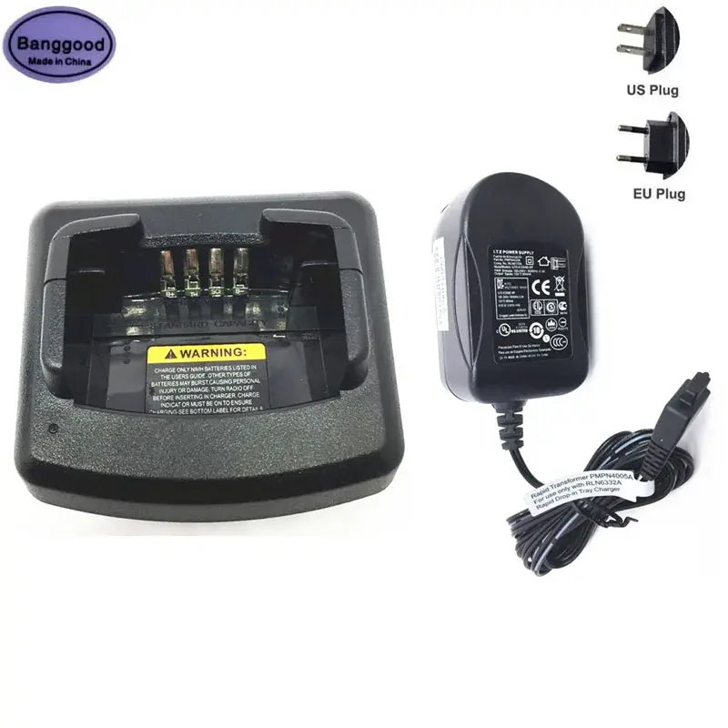 RLN6332 Battery Charging Dock Base Radio Charger For Motorola Mag One A10 A12 A9 A10D A12D A9D Walkie Talkie Battery Charger