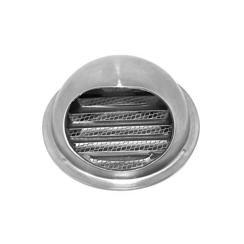 100mm/150mm Air vent grille Accessory Nosed External Part Round Bull Stainless Steel Wall Vent Outlet Useful Hot
