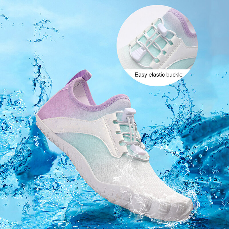 Water Shoes Lightweight Aqua Shoes Quick Dry Swimming Shoes Non-slip Comfortable Hiking Shoes Breathable for Outdoor Beach