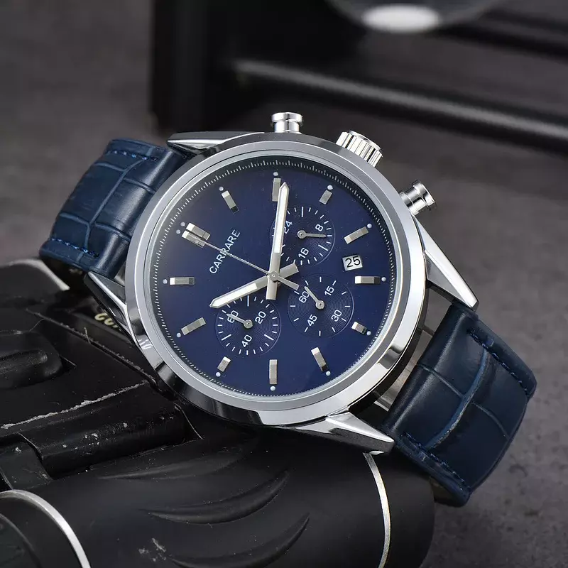 Classic CARRERA Chronograph Quartz Watch para homens, relógios de luxo, marca original, data automática, relógios AAA quentes, frete grátis