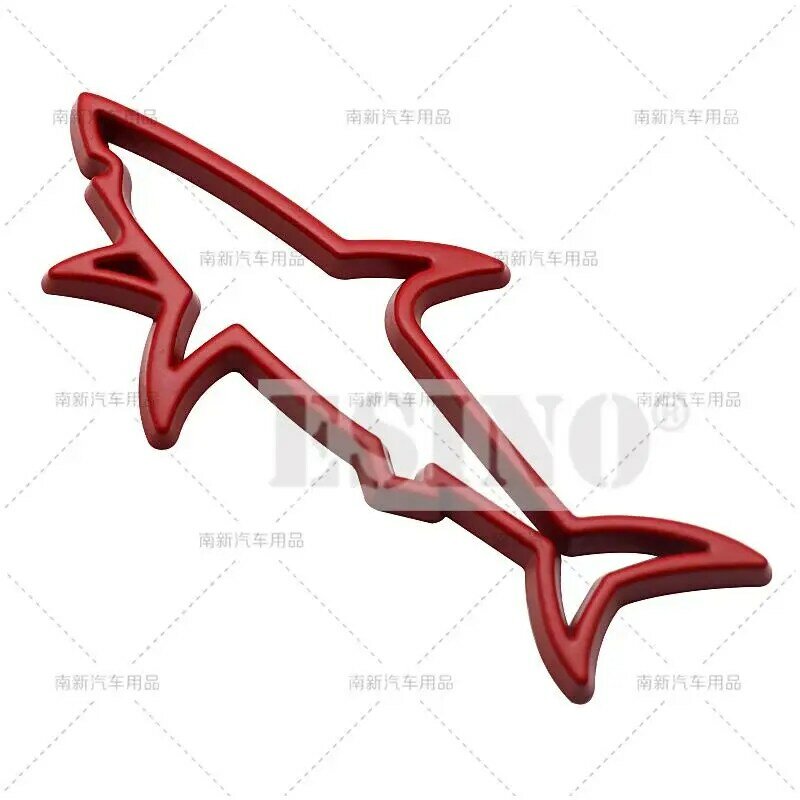 Автомобильный 3D Piranha Shark Carcharodon Carcharias металлический хромированный цинковый сплав эмблема автомобиля значок кузова багажника крыла клейкая наклейка