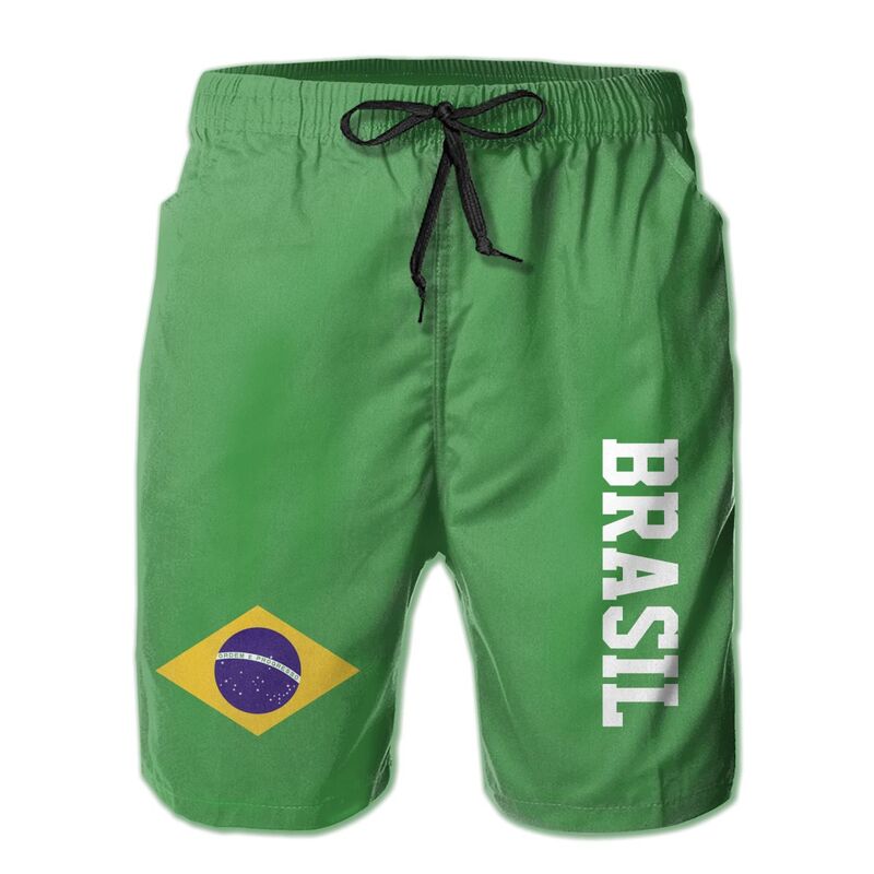2022 Men's Beach Shorts Country Flag Shorts Board Shorts Sweat Streetwear Beach Sweat Pocket Running Summer Pants
