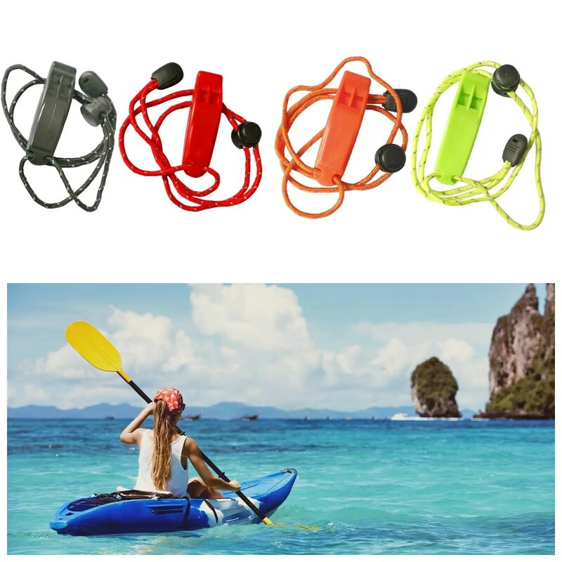 Rope Whistle Loud Whistle Portable Soft Lightweight Sports Whistle Keychain Whistle for Training Outdoor Teacher