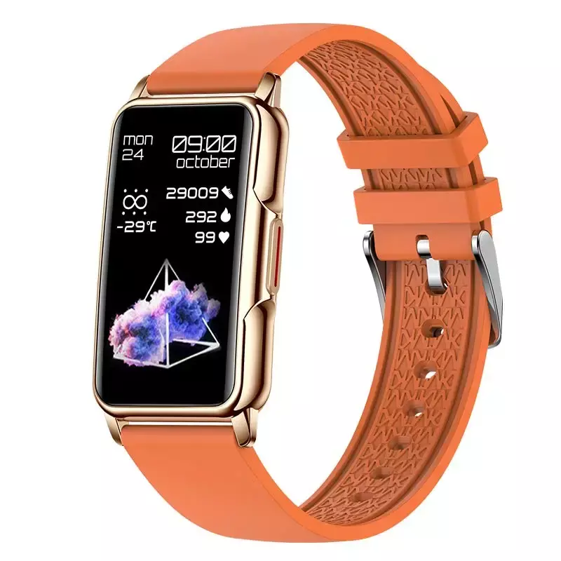 Relógio inteligente impermeável para mulheres, monitor de freqüência cardíaca, smartwatch feminino, pulseira esportiva adorável para senhoras, IOS, Android, IP67, novo