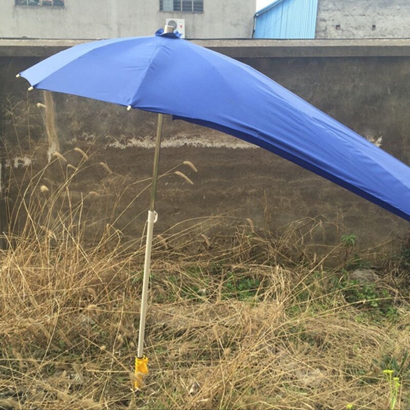 Payung Kemah taman pantai luar ruangan, aksesori steker dasar payung pantai pin plastik