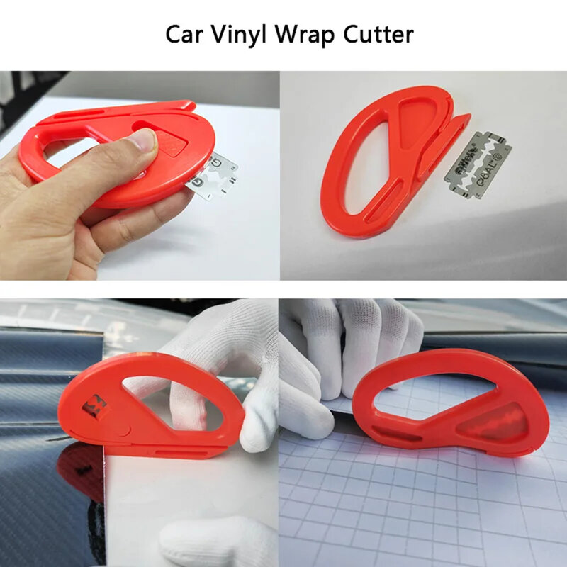​Car Wrapping Tools Kit Vinyl Scraper Cutter Film Squeegee Car Film Tools Plastic Wrap Tool Window Tinting Tools Car Accessories