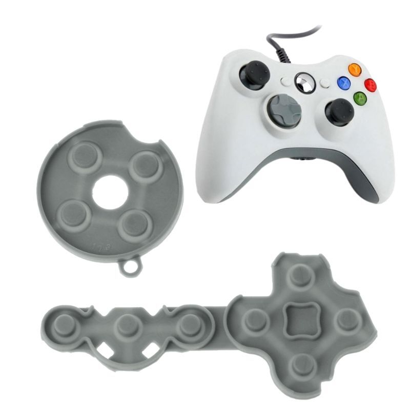 Conductive Rubber Silicone Pads for Microsoft for XBox 360 Wireless Controller Contact Button D-Pad Repair Parts Accs