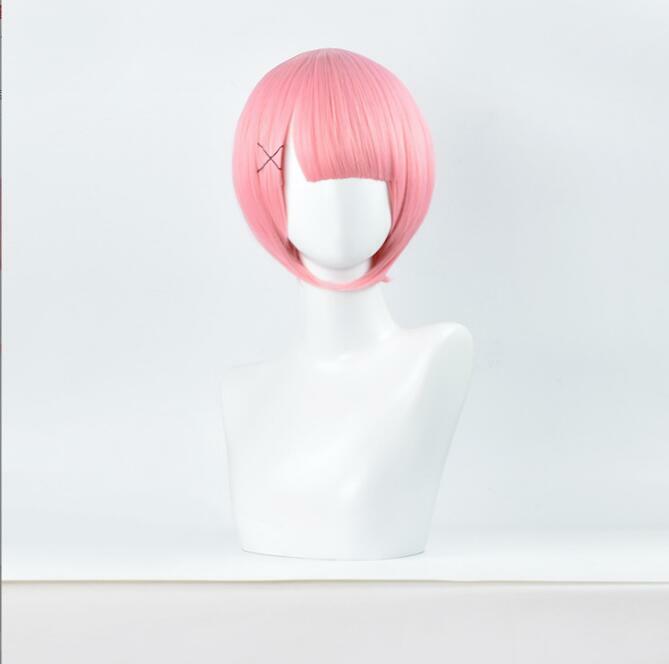 Cosplay Wig Fiber Synthetic Wig Starting Life in Another World Play Halloween Wig