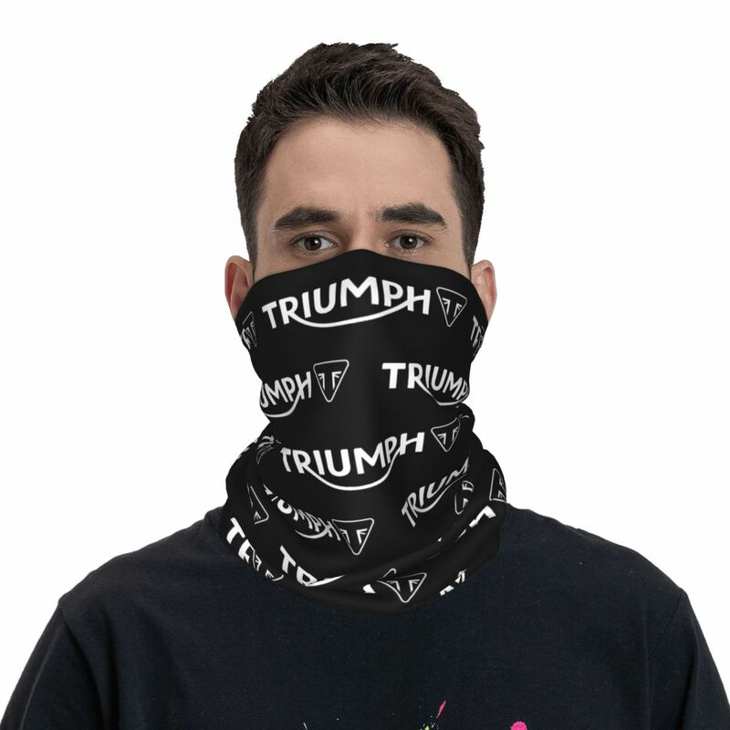 TRIUMPHS-Couvre-cou imprimé Hurcross pour moto, cagoule, masque de course automobile, écharpe, accessoires de bandana, extérieur, 2024