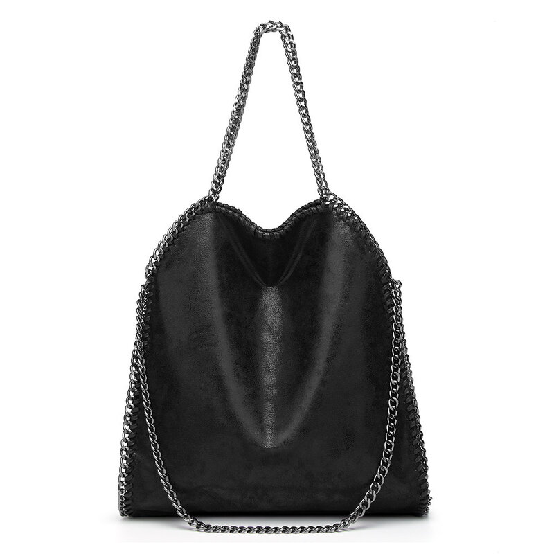 Bolsa de ombro luxuosa com corrente para mulheres, bolsas crossbody macias, sacolas de designer de alta qualidade, novas, 2024