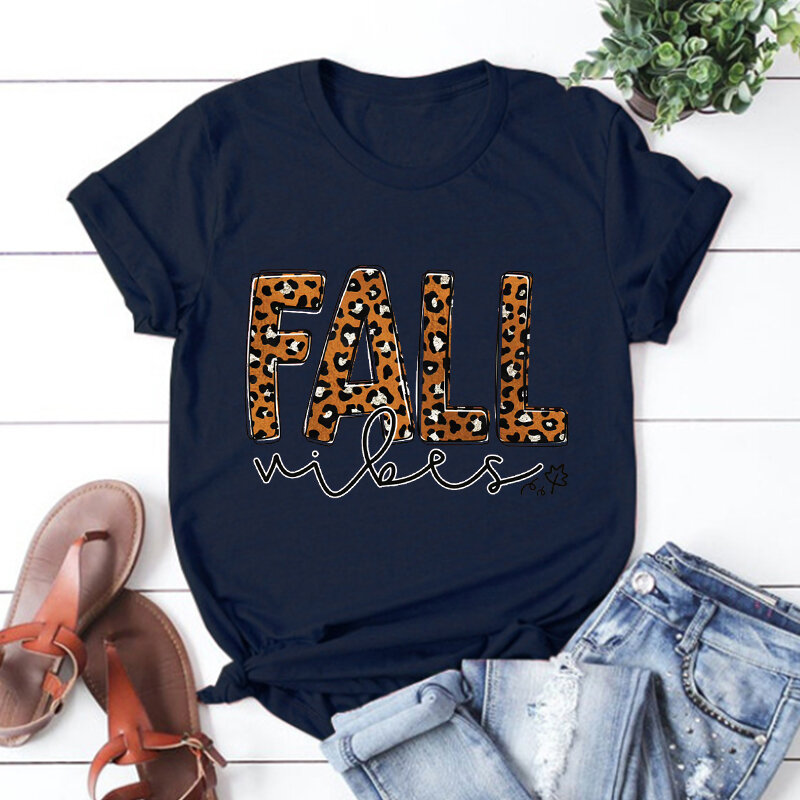 Fall Vibes Shirt Peace Love Thanksgiving Shirts Family Thanksgiving Clothing Women Happy Fall Y'All Thanksgiving Clothes L