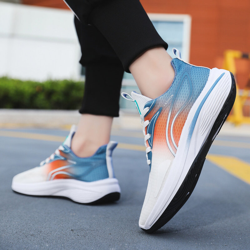 Mens Outdoor Fashion Athletic Luxury Women Trainer Breathable Sports Sneakers Shoes Running Casual Walking Loafer Tennis