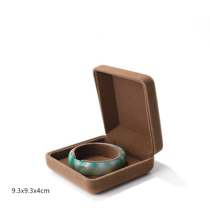 Hoogwaardige Fluwelen Achthoekige Sieraden Geschenkdoos Voor Vrouwen Vintage Effen Ketting Oorbellen Ringen Peckage Gevallen Sieraden Display Houder