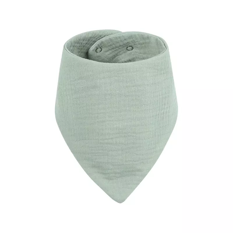 Bavoir triangle double en coton pour nouveau-né, serviette de salive pour bébé, bandana d'alimentation pour garçon et fille, 1 pièce