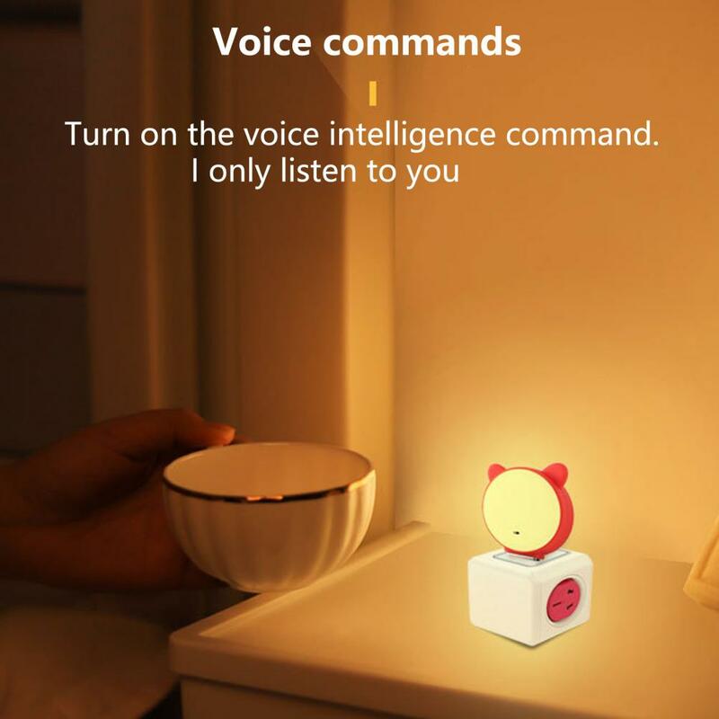 LED Bedside Lamp  Convenient Compact Size Long Lasting  Eye Protection USB Plug Lamp Small Reading Light for Home