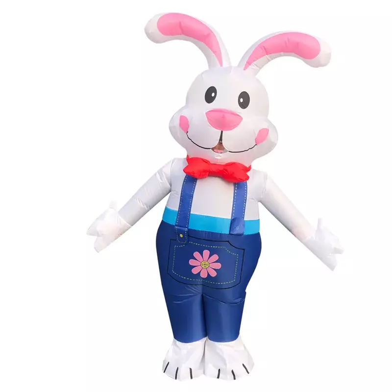 Erwachsene Hase aufblasbare Kostüme Anime Ostern Kaninchen Cosplay Kostüm Halloween Kostüme für Frauen Party Rollenspiel