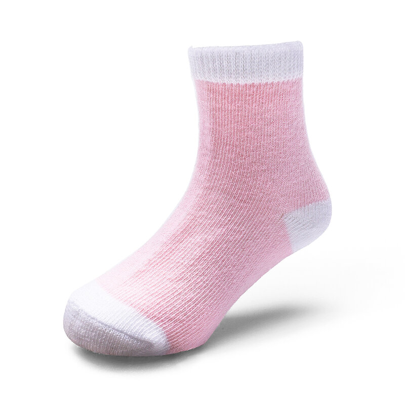 Baby Girls Non-slip Grip Ankle Socks, Cute Toddler Socks, Pink, 12 a 24 meses, frete grátis, atacado, TW001, 5 Pares Pack