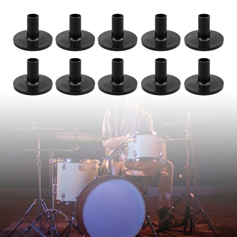 10x cymbalの交換、ドラムスリーブcymbalサポート、棚ドラムキット用のcymbalスリーブ