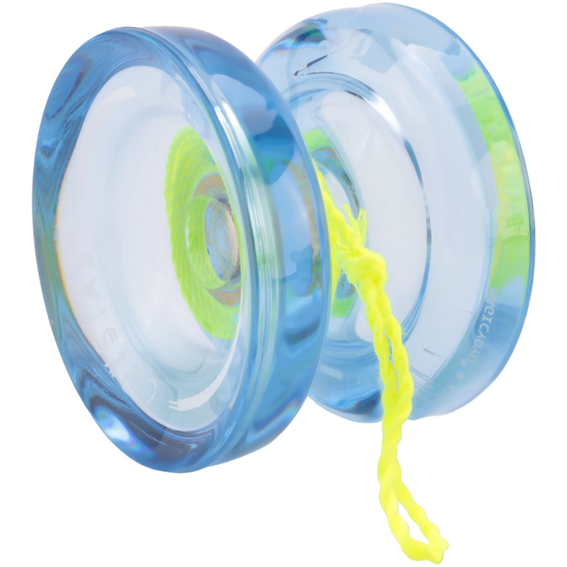 MAGICYOYO K2 Plus, кристально чувствительный йо-йо, двухцелевой йо-йо с заменяемым нечувствительным подшипником для промежуточного, синего цвета
