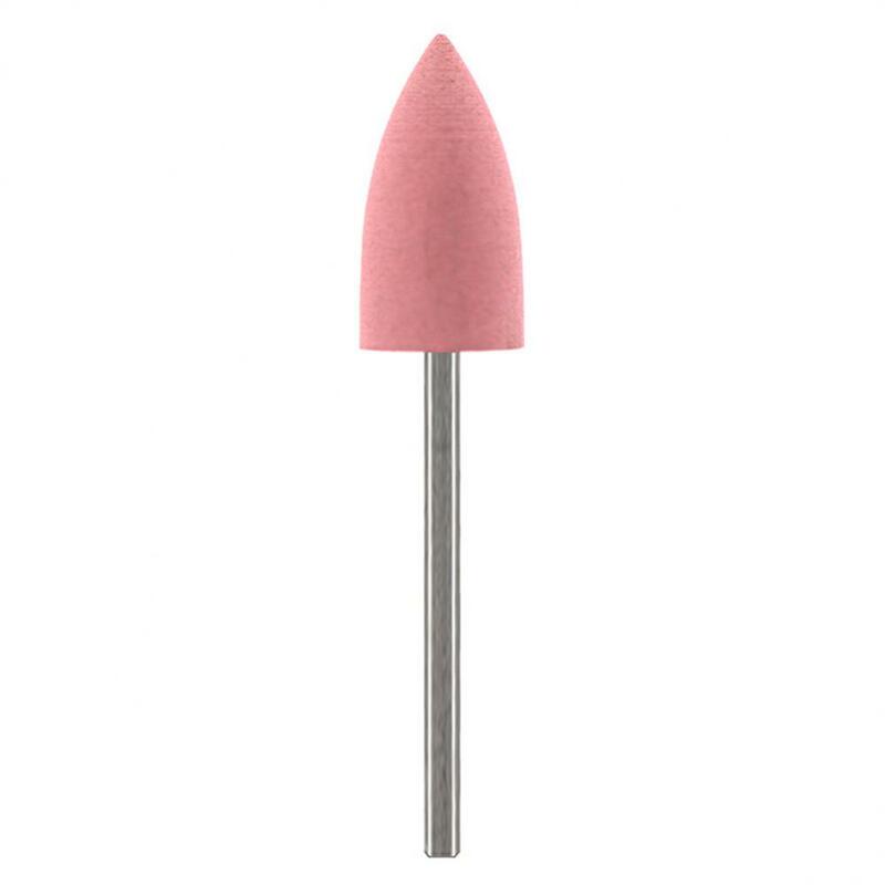 Silicone Nail Drill Bit Milling Cutter for Manicure Rubber Machine Accessories Nail Bits Buffer Polisher Grinder