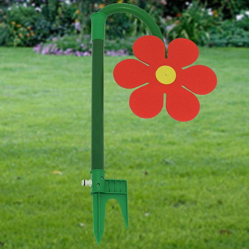 Садовый спринклер в форме цветка, вращающийся на 720 градусов