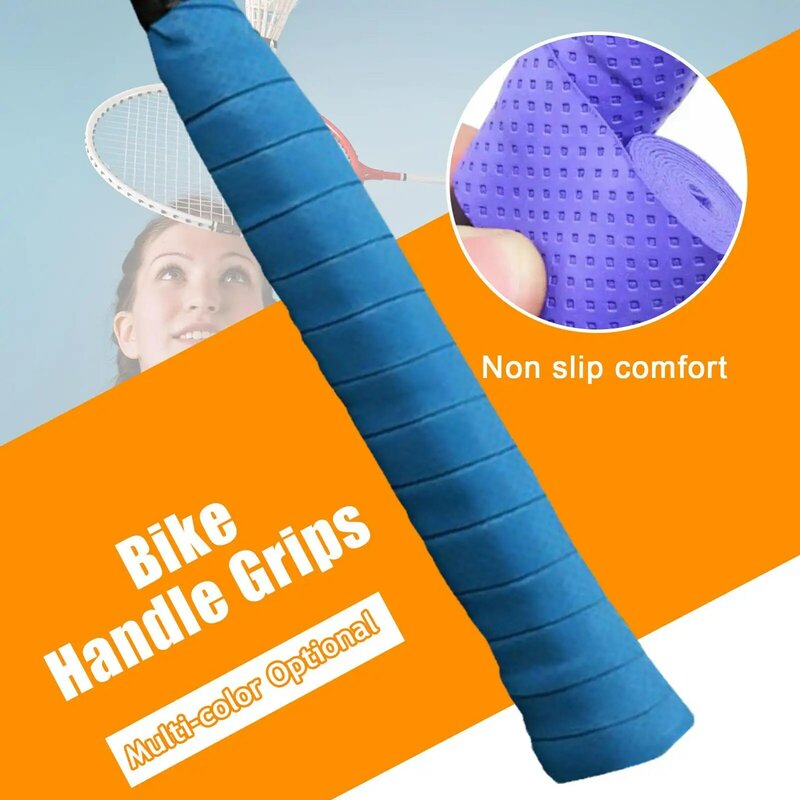 1pc Tennis Racket Grip Tape PU Absorbent Tennis Racket Badminton Grip Tape Anti Slip Tennis Accessories