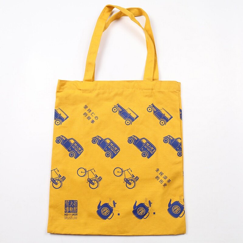 Custom , Eco Friendly Cotton Shopping Custom Printed Logo Beach Zipper Cosmetic Canvas Tote Bag With Rope Handle