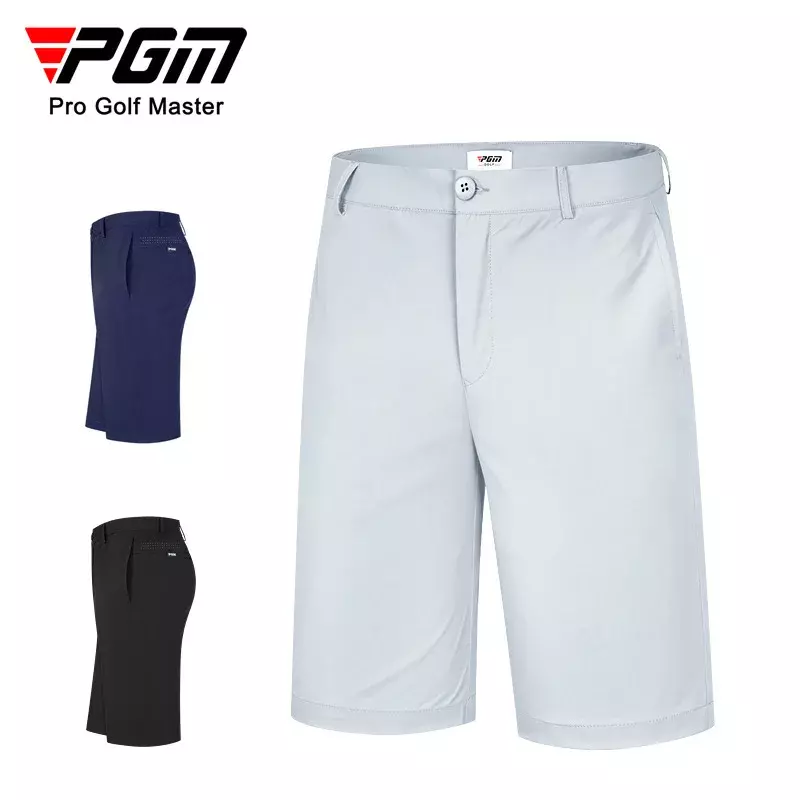 PGM New Golf Pants Men's Shorts Summer Breathable Sports Pants Elastic Quick Drying Clothing Men's