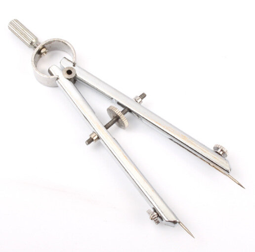Spring Protractior Compasses Professional Metal Engineering Drawing Proofing Proof Stainless Steel 2030