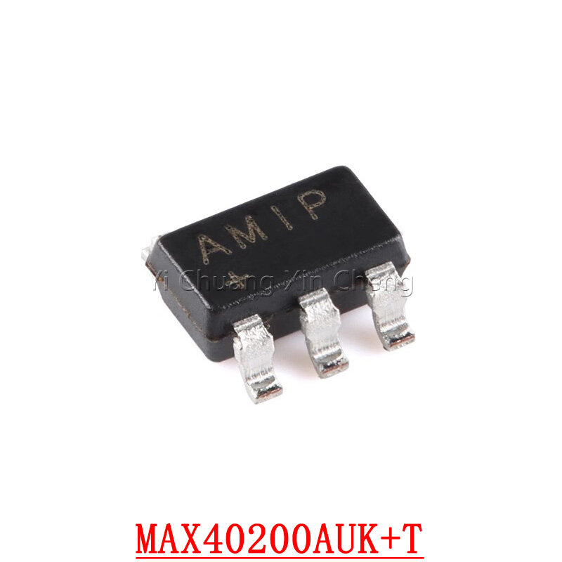 IC original e genuíno, MAX40200AUK + T, MAX40200AUK, MAX40200, AMIP SOT23-5, novo, 5 PCes