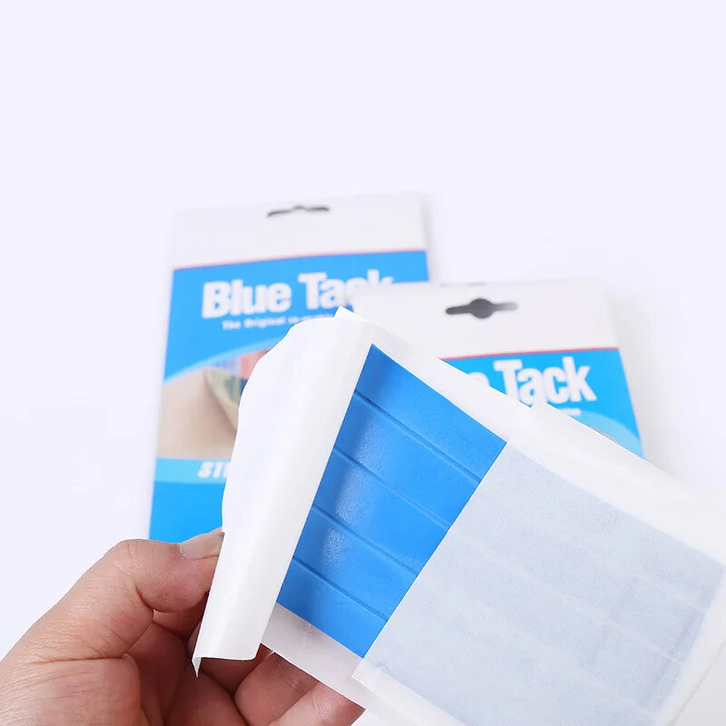 50/75G Blauwe Tack Herbruikbare Zelfklevende Stopverf Kleverige Tack Niet-Giftige Verwijderbare Muur Veilig Tack Stopverf Voor Poster Fotolijsten Feest