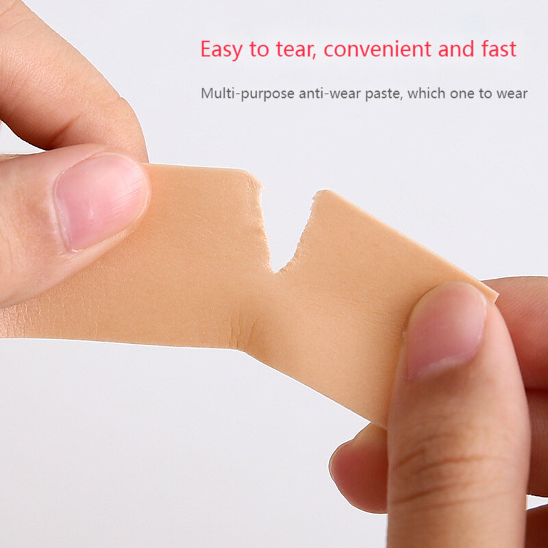Silicone Gel Heel Cushion Protector Foot Feet Care Shoe Pads Insert Insole Sticker Useful Women Heel Protector Cushion Tapes