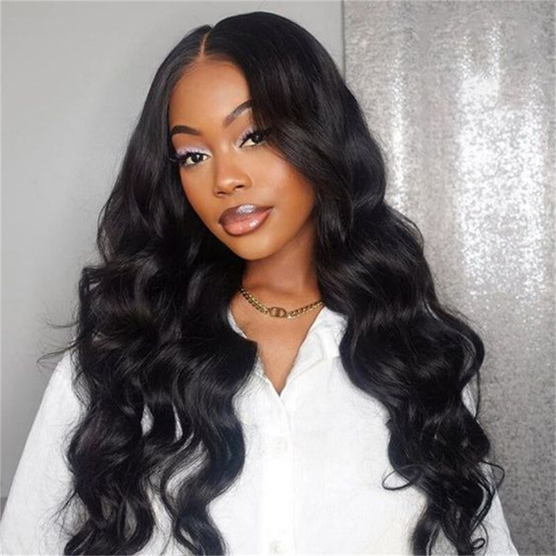 Cheap V Part Wig Human Hair Body Wave Human Hair Wigs No Leave Out Glueless Brazilian V Part Human Hair Wave Wigs for Women Sale