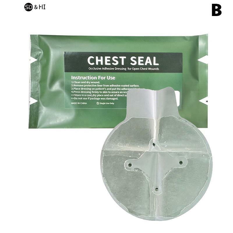 Hot Sale North American Rescue Hyfin Chest Seal Medical Chest Seal Vented Outdoor Products