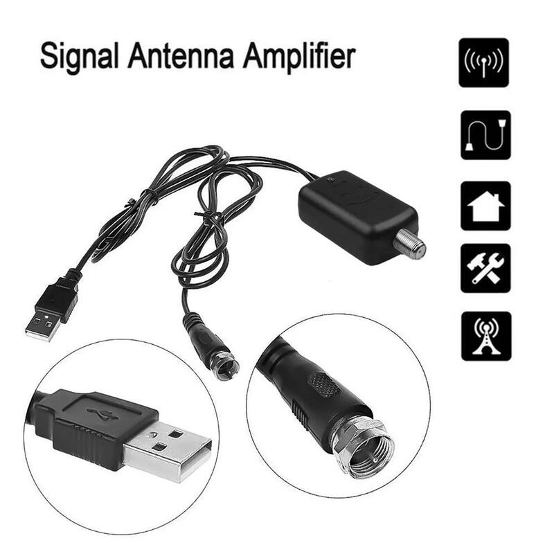 Antena de TV Digital de alta definición, 1 piezas, 4K, UHD, potenciador de señal, receptor de señal