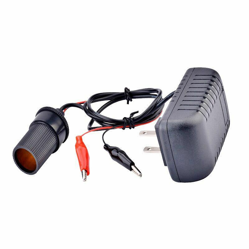 家庭用車用充電器シガレットライター,220vから12v2aの正および負の記号,電圧をテストできます