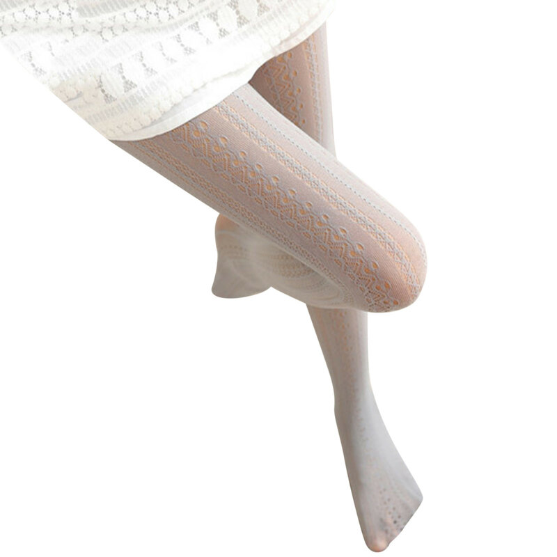 Collant trasparenti da donna Sexy collant senza cuciture a rete in Nylon con stampa a pois calze a rete a rete nere strette calze femminili