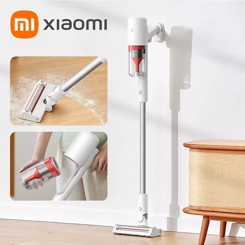XIAOMI MIJIA Wireless Vacuum Cleaner 2 Lite B204 Home 16kPa Strong Cyclone Suction Sweeping Cleaning Tools Multifunctional Brush