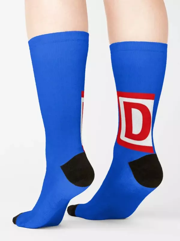 Deutsche Bahn Logo (1994) Classic T-Shirt Socks bright garter hiphop Ladies Socks Men's