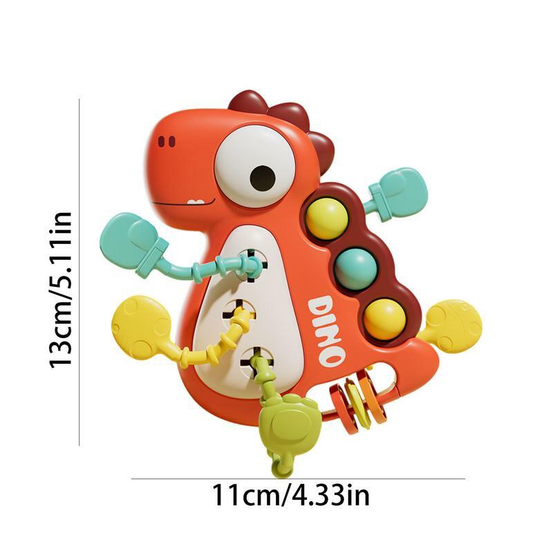 Toddler Pull String Activity Toy Pull String Toy For Skill Development Portable Reusable Educational Motor Skills Toy Teething